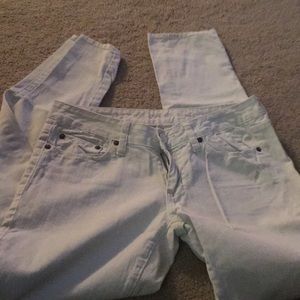White jeans